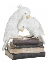 Статуэтка "Попугаи на книгах"